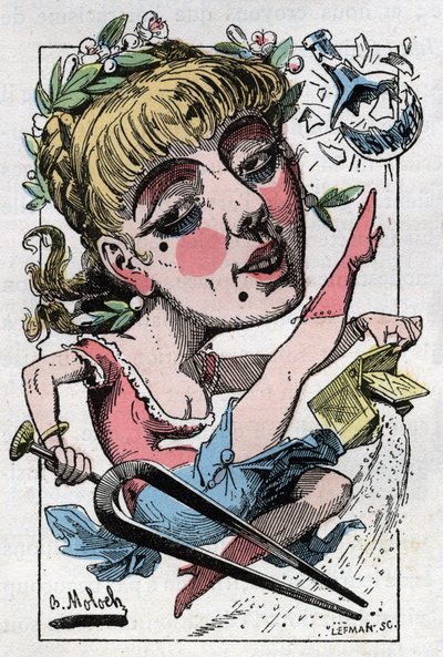 19. yüzyılın sonunda moda olan operetin alegorisi (akort) by Moloch