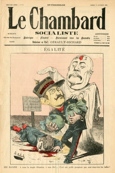 Renklerde Hiciv “Le Chambard Socialiste”nin Kapağı by Moloch