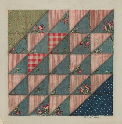 Patchwork Yorgan by Mona Brown