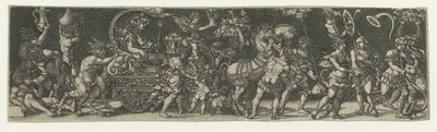 Triomf van Bacchus by Monogrammist AC