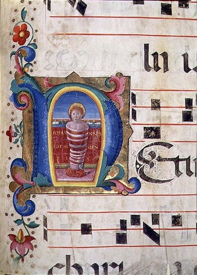 Ms 543 f.74r Vaftizci Yahya