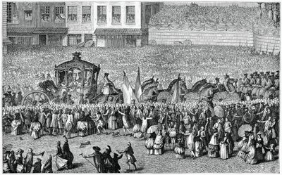 Geçit Töreninde At Arabası, 1782, 1885. by Moreau