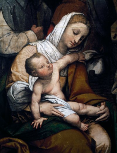 Çobanların Doğuşu veya Tapınması by Moretto da Brescia