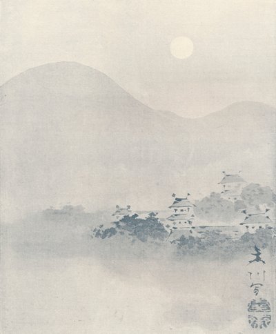 Vadide Akşam Sisi, c1801 by Mori Sosen