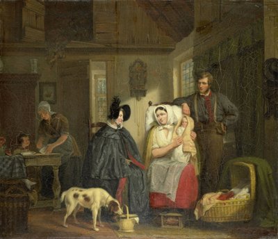 Yeni Anneye Ziyaret by Moritz Calisch