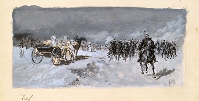Viyana'daki Schmelz'de geçit töreni by Moritz Ledeli