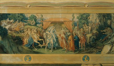 Güzel Melusine: III. Gelin by Moritz Ludwig von Schwind