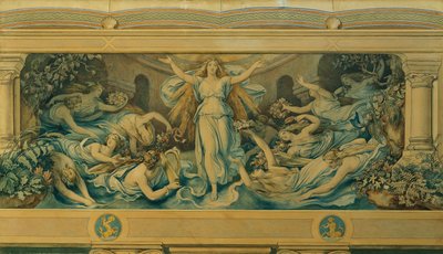 Güzel Melusine: V. Sığınak by Moritz Ludwig von Schwind