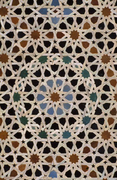 Bou Inania Medresesi, zellij çini (seramik) by Moroccan School