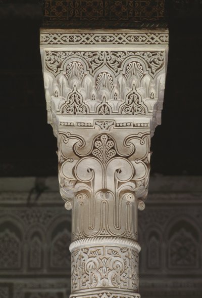 Thamiel glaoui Kasbah, sermaye (sıva) by Moroccan School