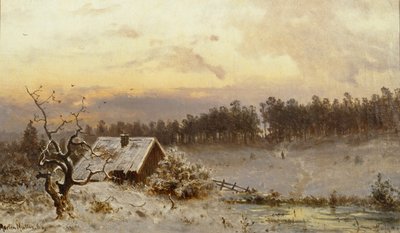 Hegdehaugen üzerinde gün batımı by Morten Muller