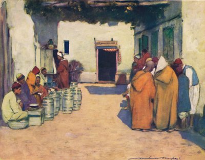 Bir Avlu, 1903 by Mortimer L Menpes