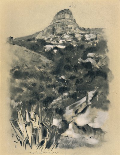 "Bloemfontein", 1903 by Mortimer L Menpes