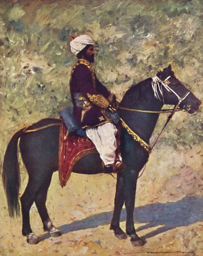 Bombay Kampında Süvari, 1903 by Mortimer L Menpes