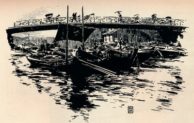 Osaka, Japonya, c1900. by Mortimer L Menpes