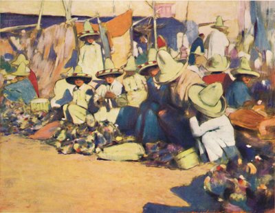 'Puebla', 1903 by Mortimer L Menpes