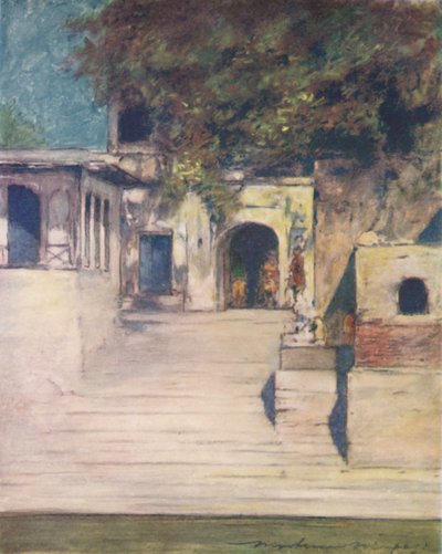 Ünlü Bir Kuyu, Delhi, 1905 by Mortimer Ludington Menpes