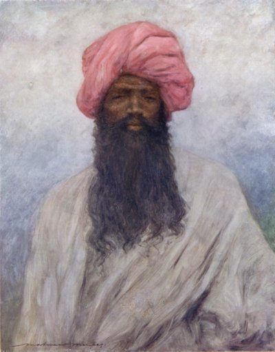 Tipik Bir Beluç (renkli taş) by Mortimer Ludington Menpes
