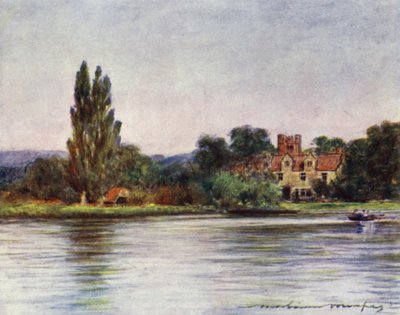 Bisham Manastırı by Mortimer Ludington Menpes