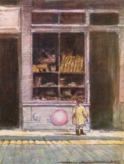 Merkez Pazarı yakınında Ekmek Dükkanı by Mortimer Ludington Menpes