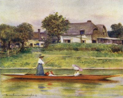 dorchester durgun su by Mortimer Ludington Menpes
