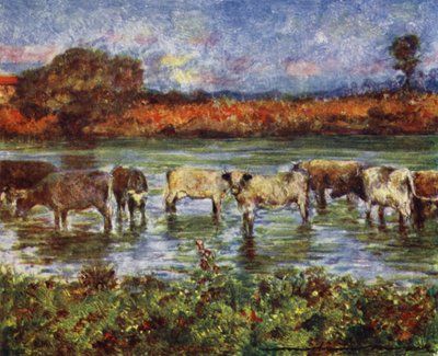 Köprü yakınında, Sutton Courtenay by Mortimer Ludington Menpes