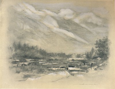 Chamounix Mahallesi, 1903 by Mortimer Ludington Menpes