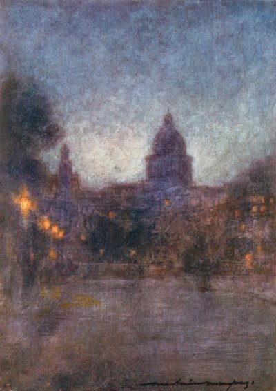 Geceleri Paris by Mortimer Ludington Menpes