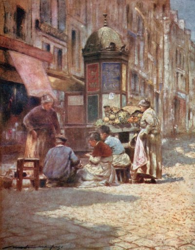 Patates soyma by Mortimer Ludington Menpes