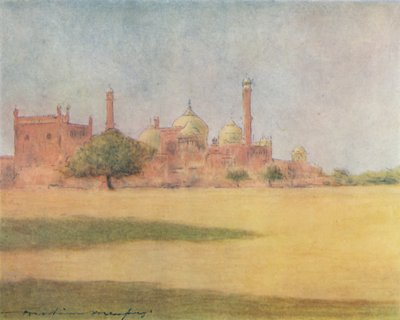 Jumna Mescidi, 1905 by Mortimer Ludington Menpes