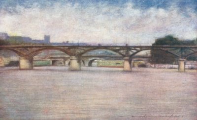 Pont des Arts by Mortimer Ludington Menpes