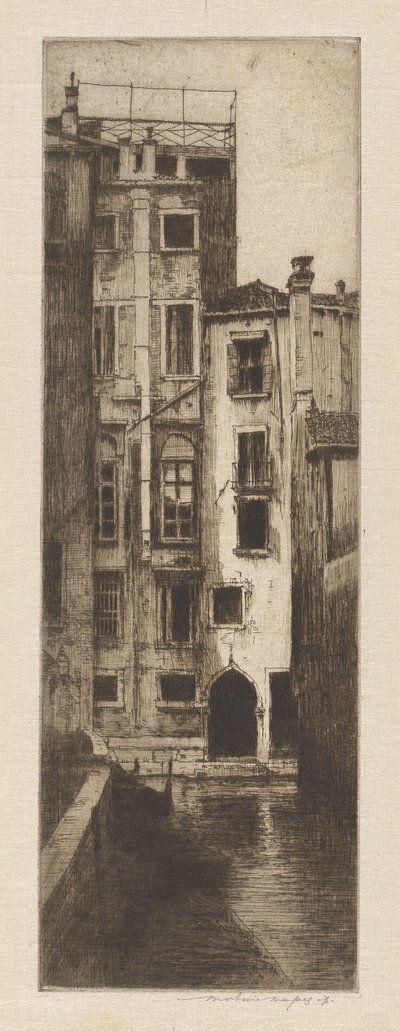 Yol Kanalından Geri Dön by Mortimer Menpes