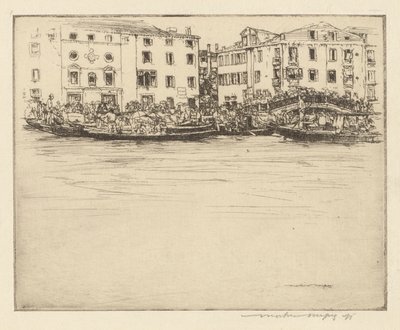 Festival Günü by Mortimer Menpes