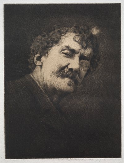 James MacNeill Whistler. by Mortimer Menpes