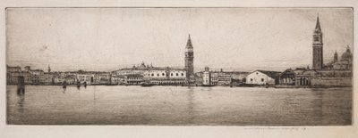 San Marco Havzası, Venedik by Mortimer Menpes