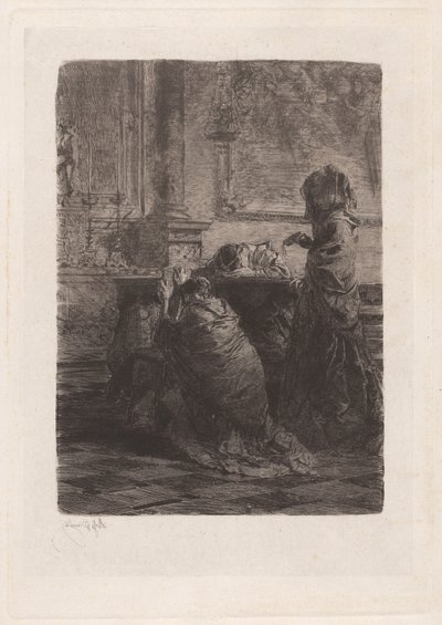 Adamlar Tarlada by Mose Bianchi
