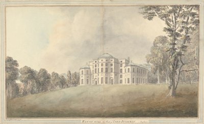 Baron Tepesi'nin görünümü, Anglesey, Galler by Moses Griffith