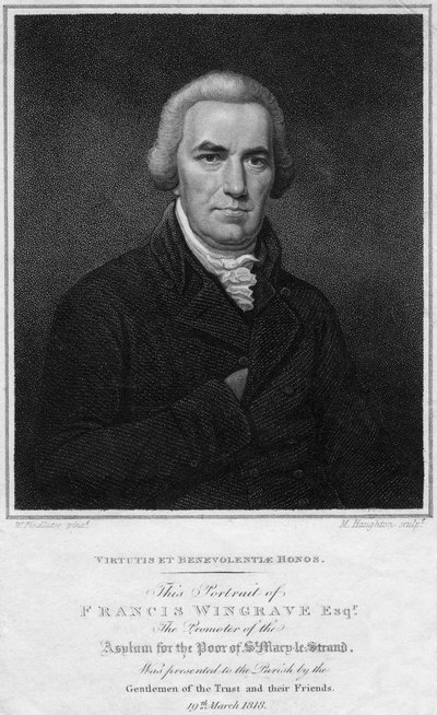 Francis Wingrave c1789-1823, 1818. by Moses Haughton