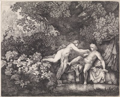 Salamacis ve Hermafrodit by Moyses van Wtenbrouck