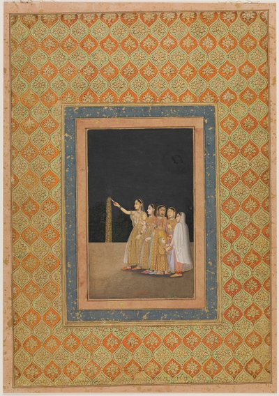 Havai fişeklerle oynayan mahkeme bayanlar by Muhammad Afzal