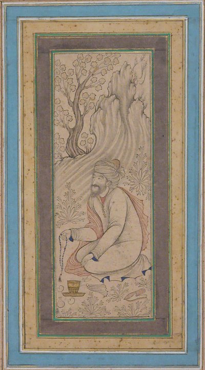 Boncuklu Adam, 17. yüzyılın ortalarında. by Muhammad Ali