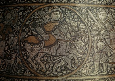 MAMLUK ŞÖVALYESİ: Suriye Sanatı. "Aziz Louis Vaftizhanesi" adlı bir leğenden detay... by Muhammed Ibn Al Zayn