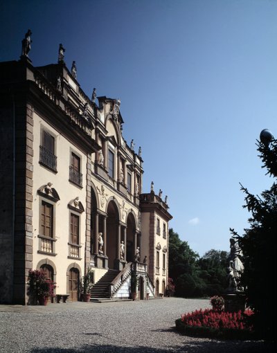 Villa Mansi Cephesi by Muzio (circle of) Oddi