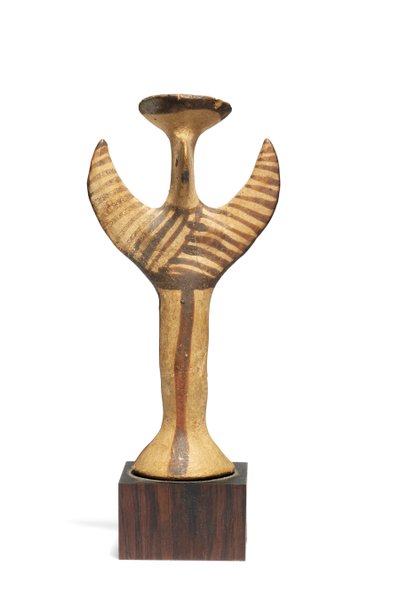 Psi figürü, yaklaşık MÖ 1300-1200 (pişmiş toprak) (ayrıca bkz. 3126448) by Mycenaean