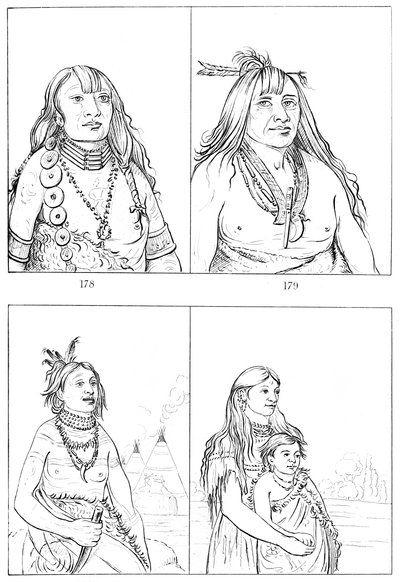 Kiowas, 1841. by Myers and Co