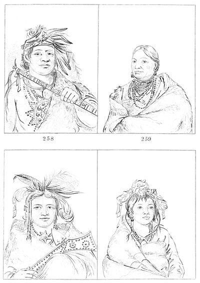 Menomenler, 1841. by Myers and Co