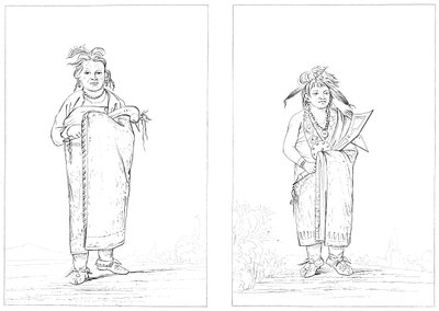 Winnebagoes, 1841. by Myers and Co