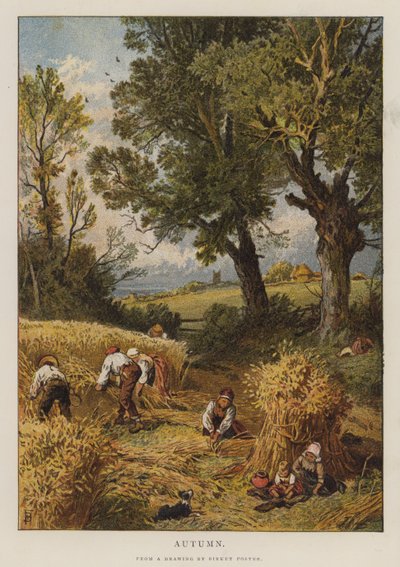 Sonbahar (renkli taş) by Myles Birket (after) Foster