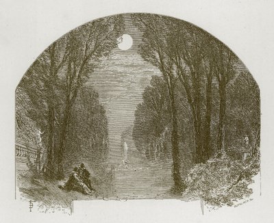 Cumnor Salonu by Myles Birket Foster