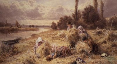 saman yapımı by Myles Birket Foster
